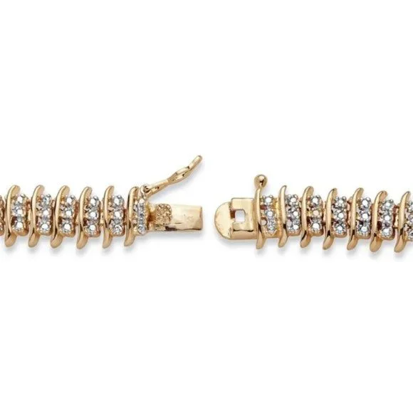 Genuine Diamond Tennis Necklace